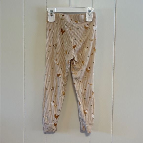 Brave Littles Ones Chicken Print Bamboo PJ Set - Picture 6 of 7